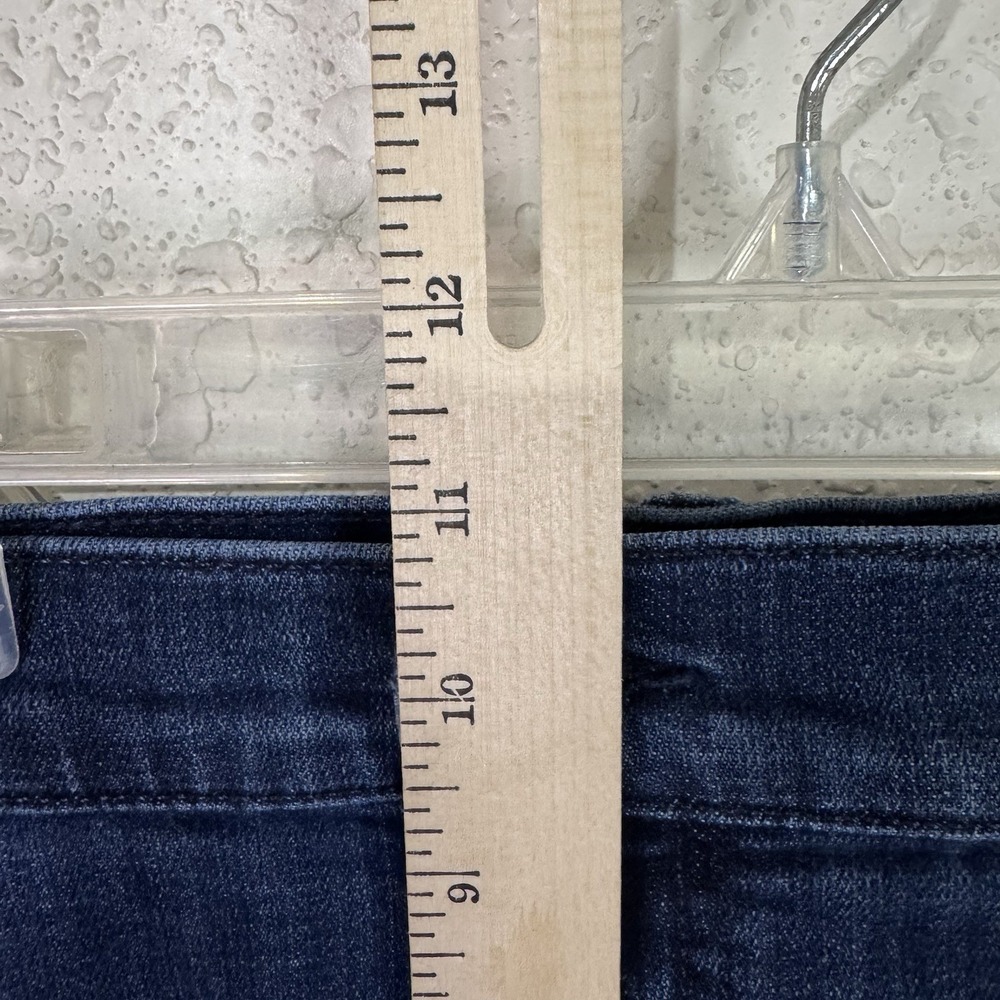Lucky Brand Mens Jeans 40x29 Straight Denim Dark Crosshatch Pattern tag 38x30 - Picture 7 of 11